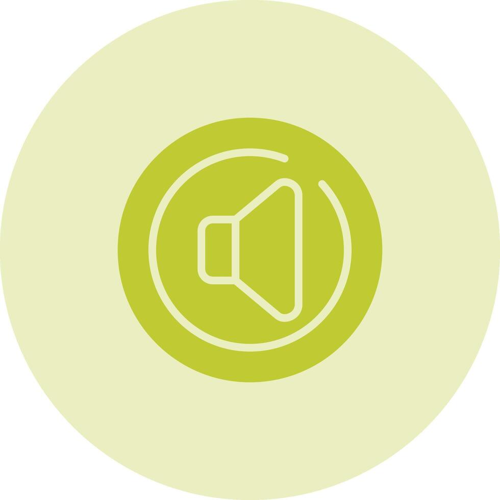 Speaker Circle Vector Icon