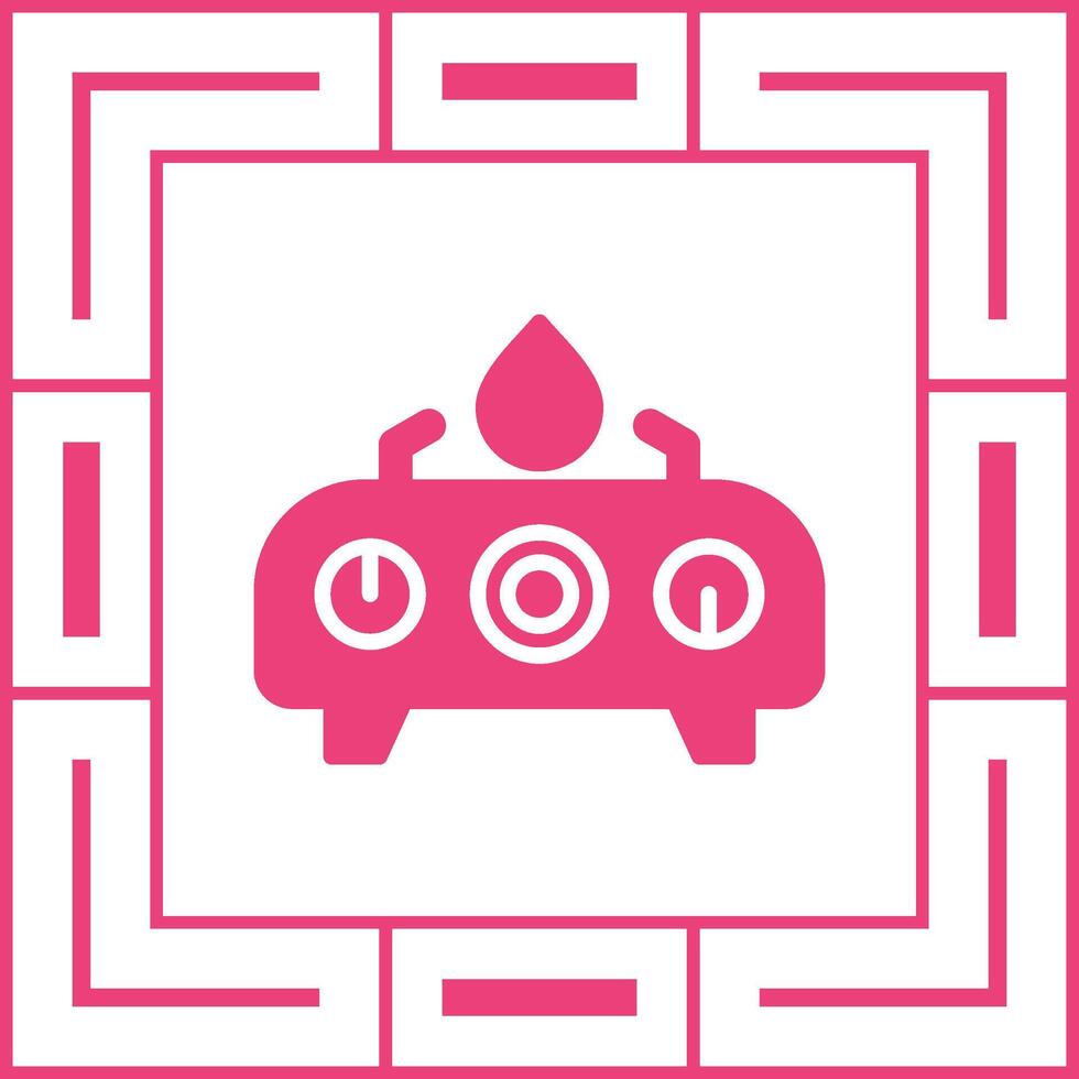 Electric Stove Vector Icon