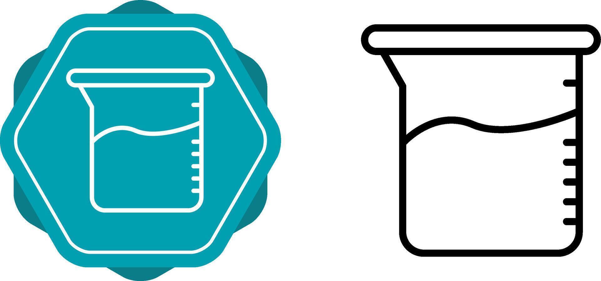 Beaker Vector Icon