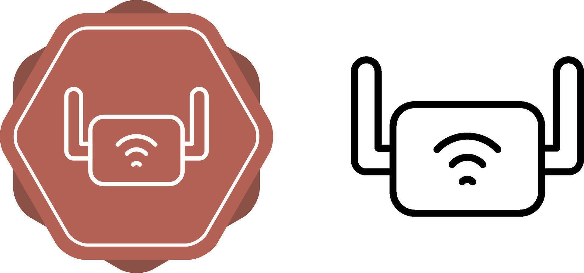 Wi-Fi Range Extender Vector Icon