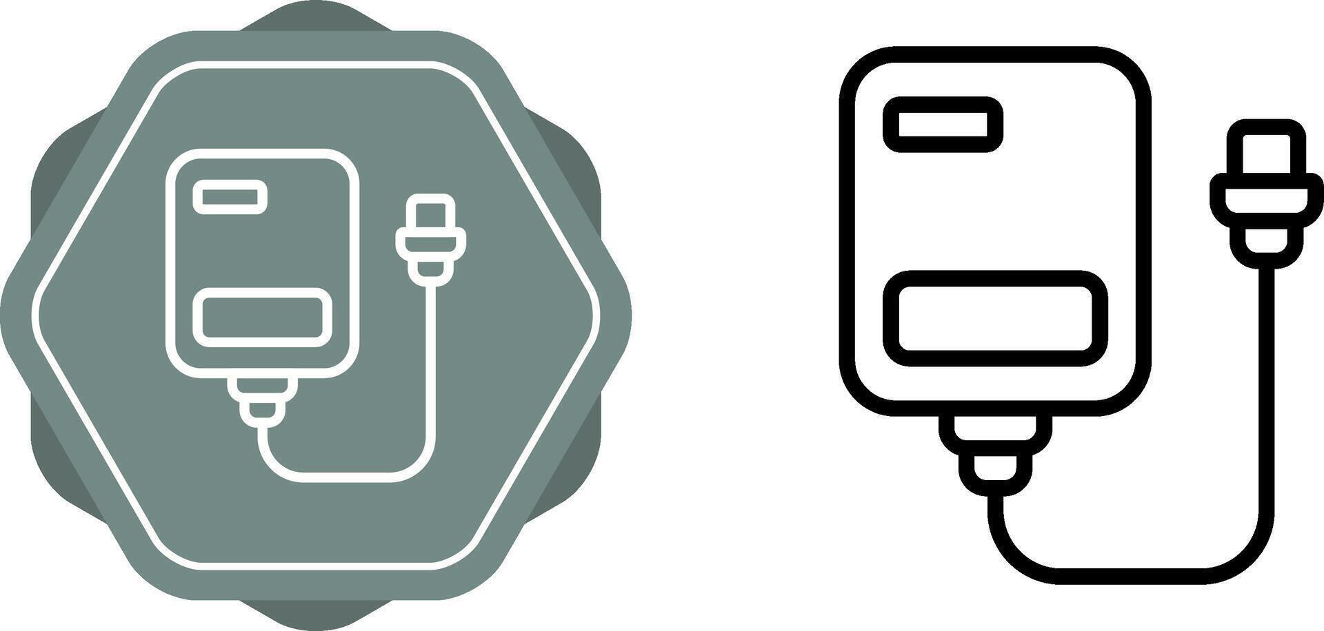 External Hard Drive Vector Icon