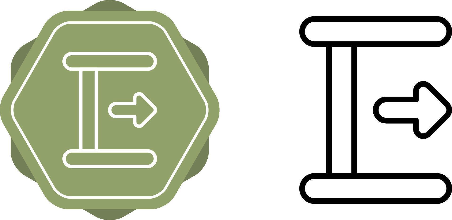 Slide Rule Vector Icon