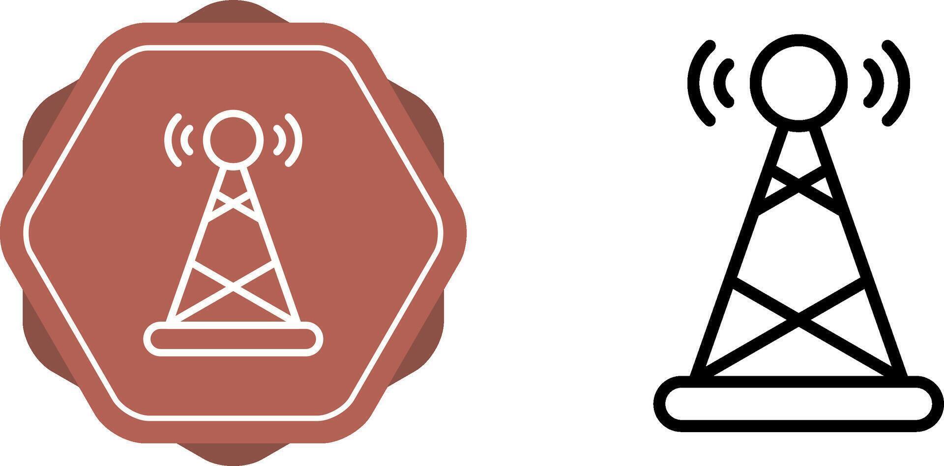 Signal Tower Vector Icon