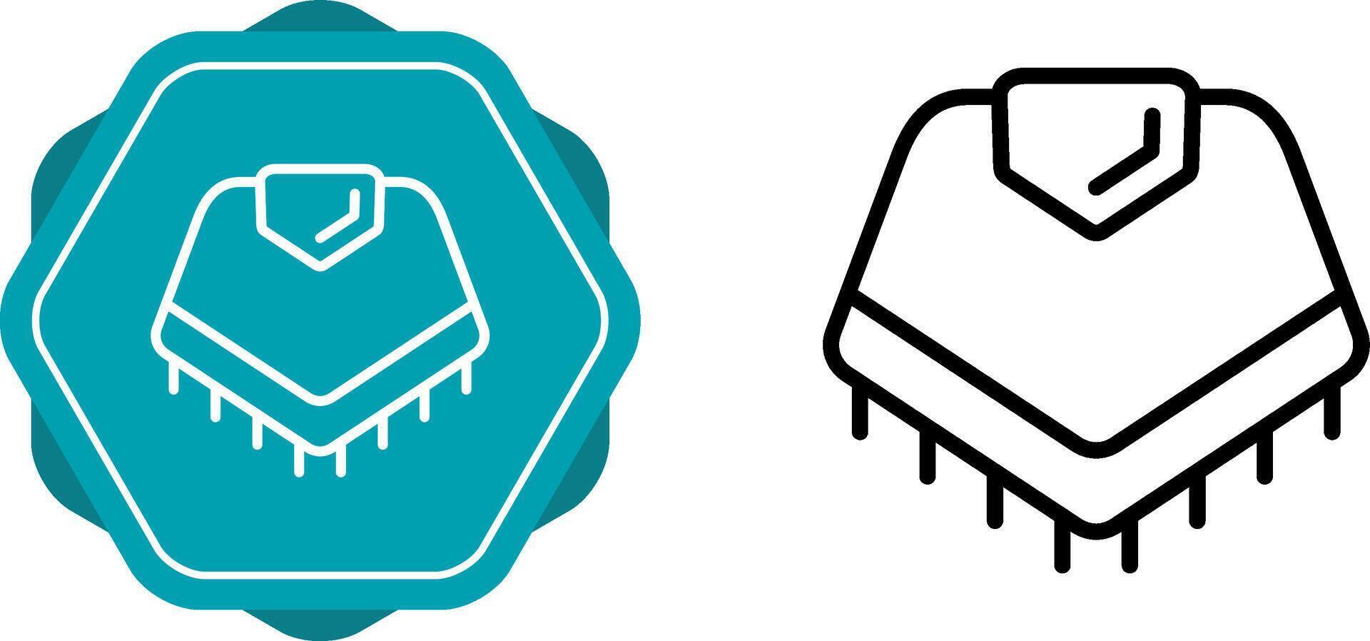 Poncho Vector Icon