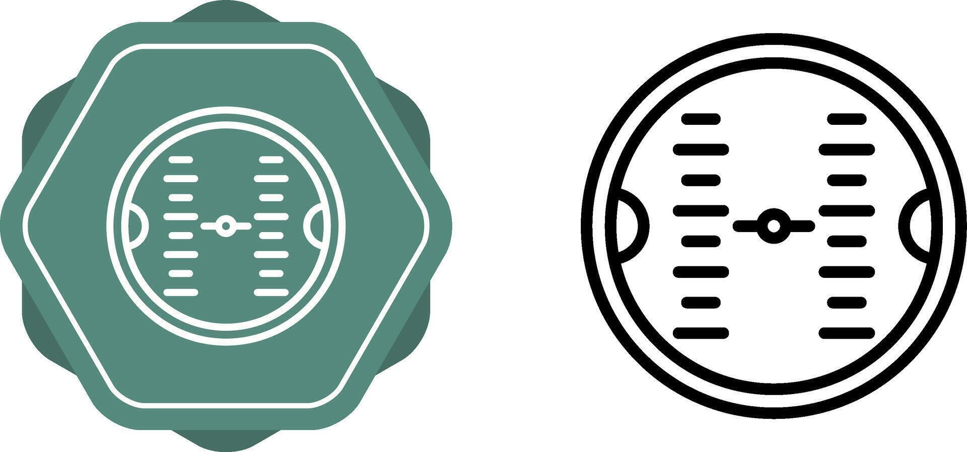 Altitude Meter Vector Icon