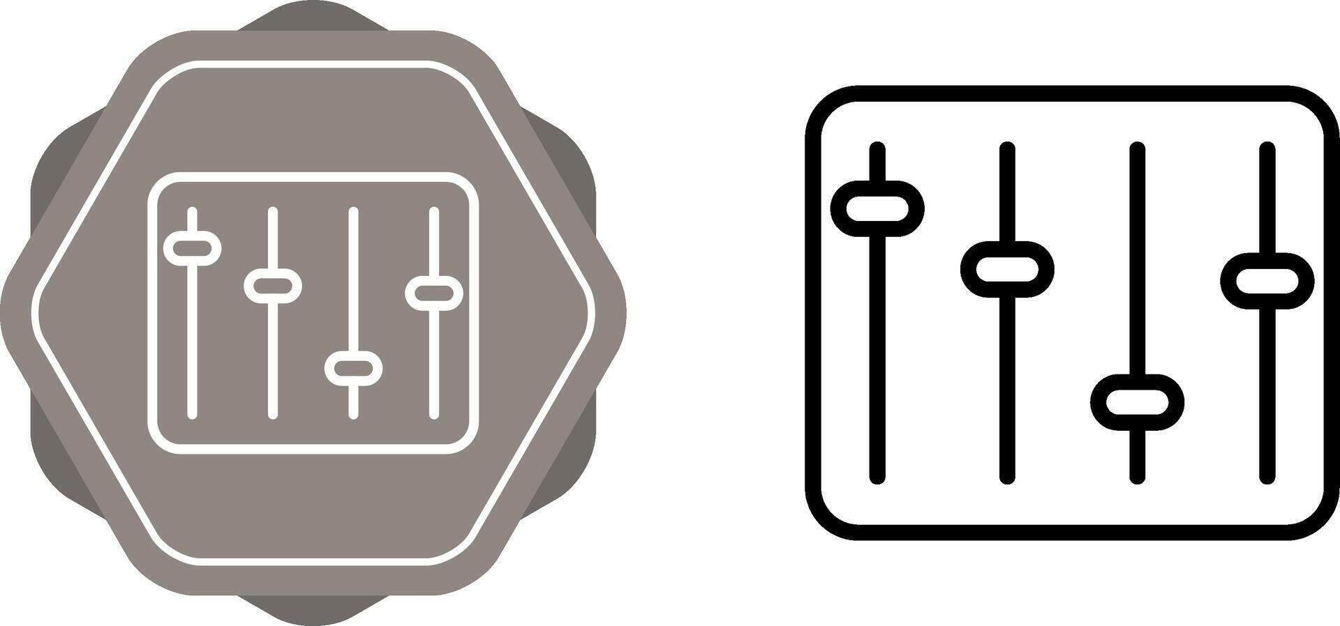 Equalizer Vector Icon