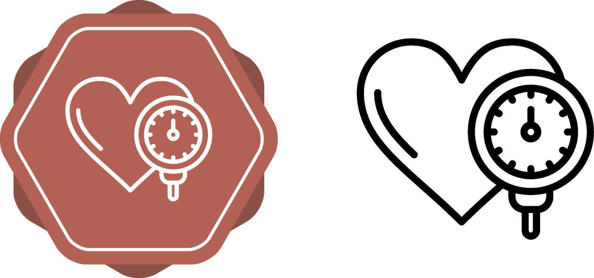Blood Pressure Monitor Vector Icon