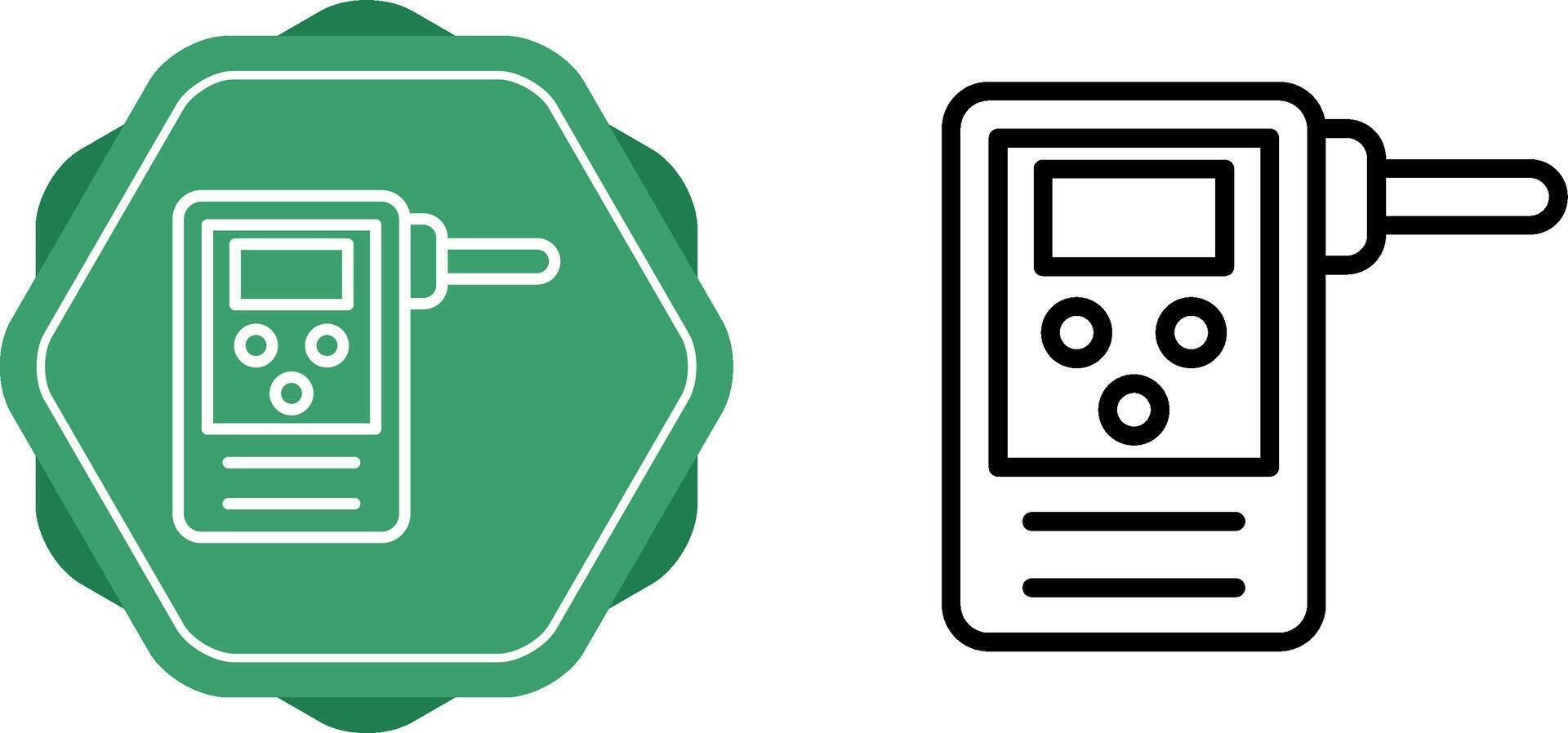 Breathalyzer Vector Icon