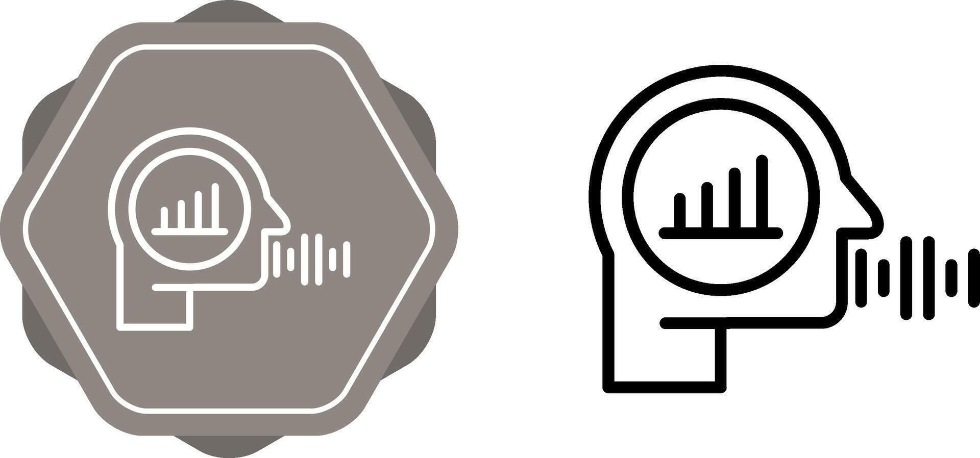 Voice Analytics Vector Icon