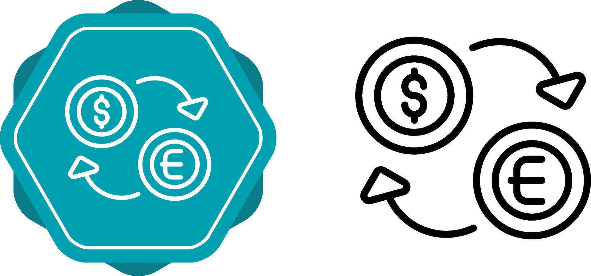 Currency Exchange Vector Icon