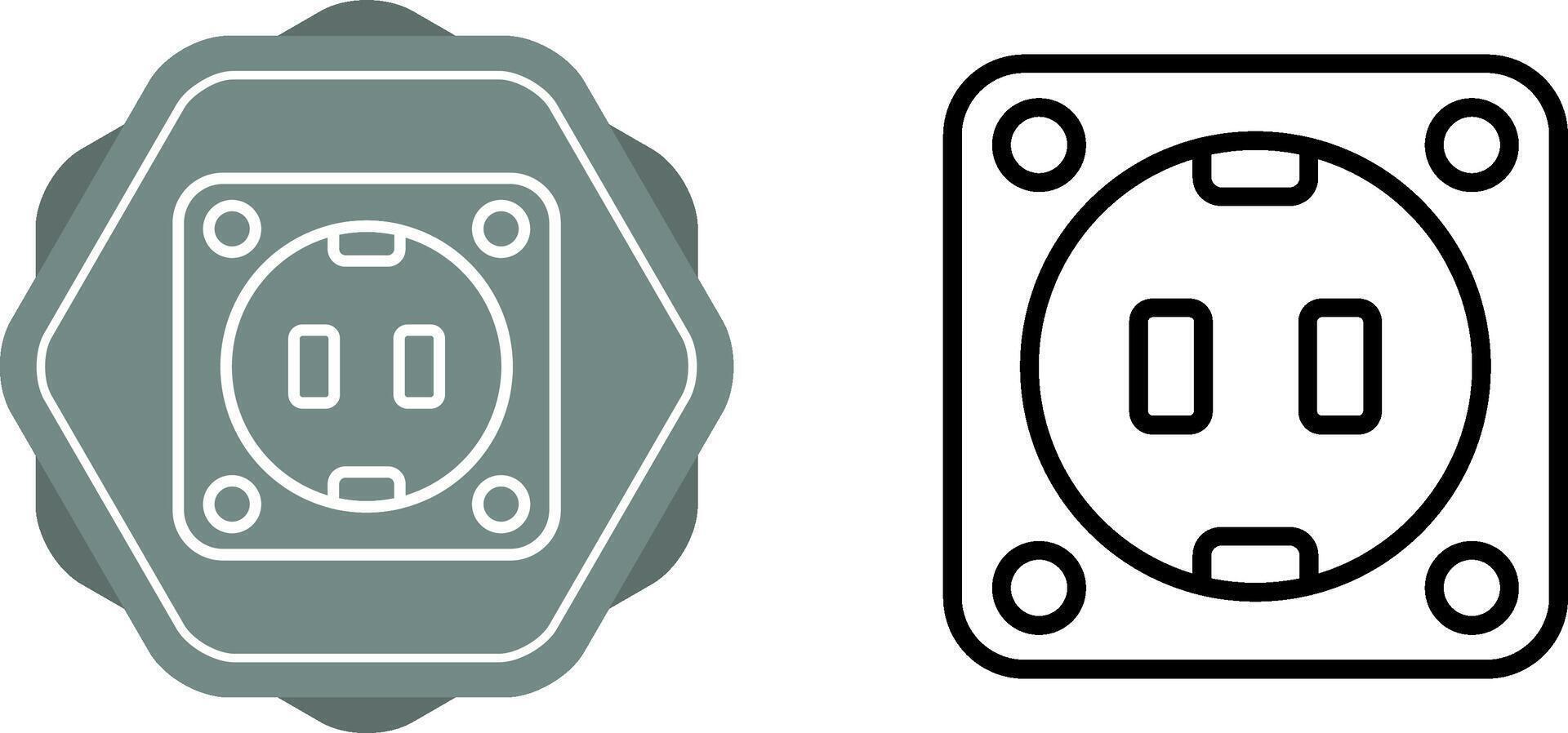 Outlet Vector Icon