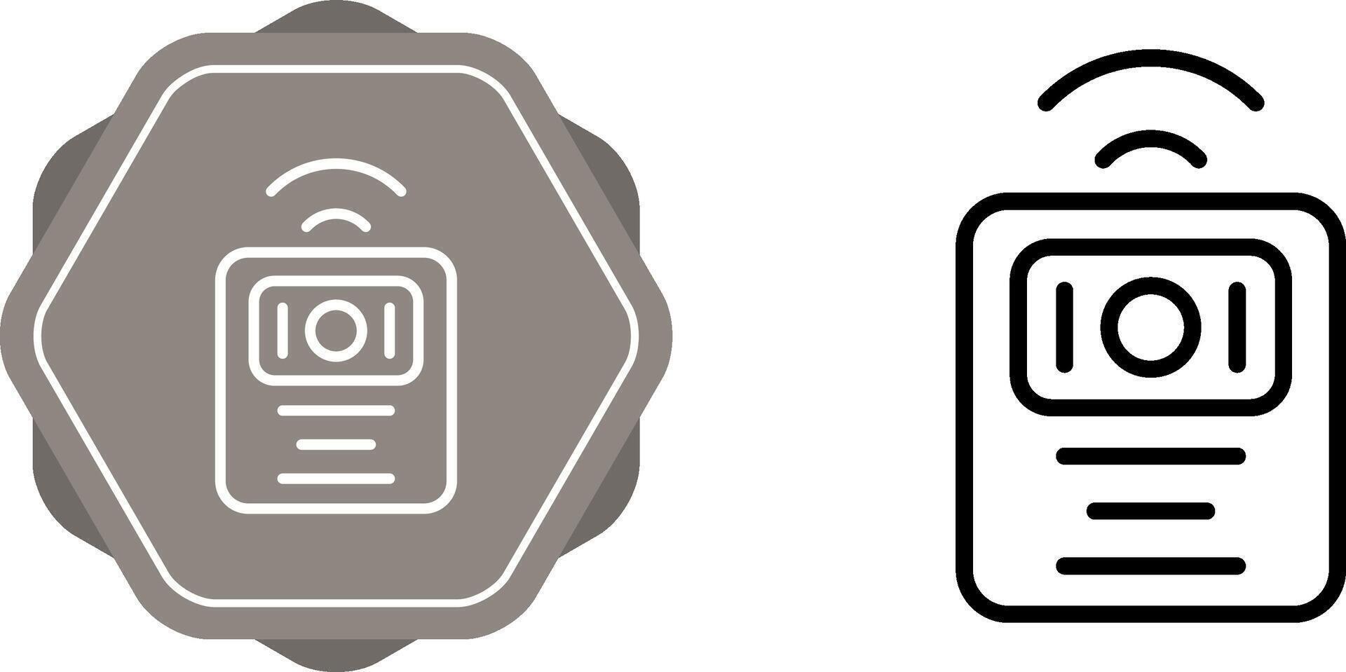 Wireless Intercom Vector Icon