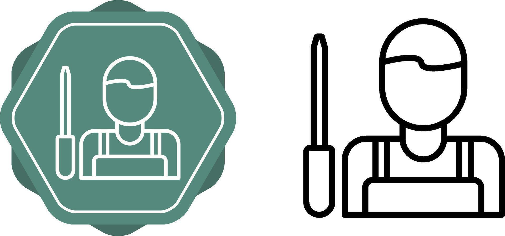 Handyman Vector Icon