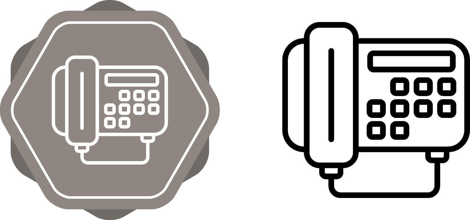 Fax Machine Vector Icon