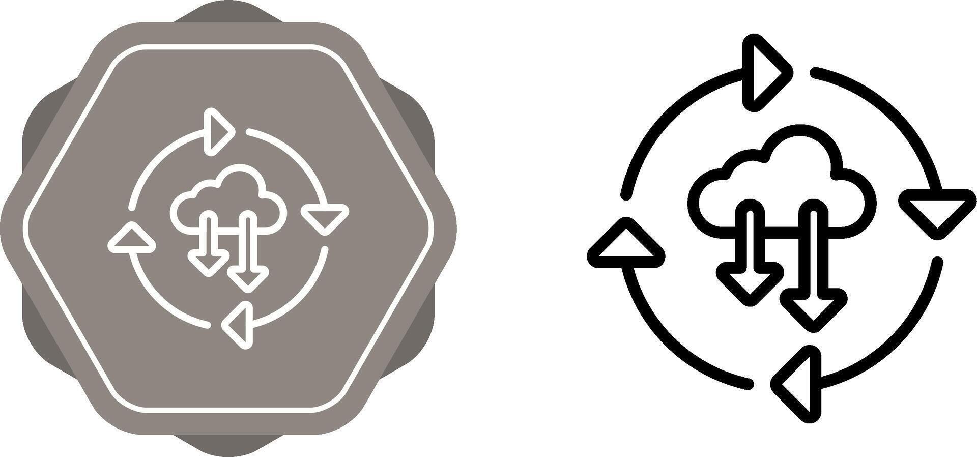 Continuous Deployment Vector Icon