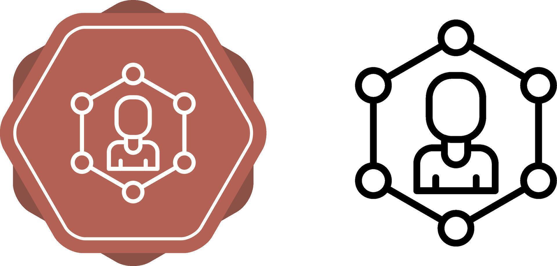 Network Segmentation Vector Icon