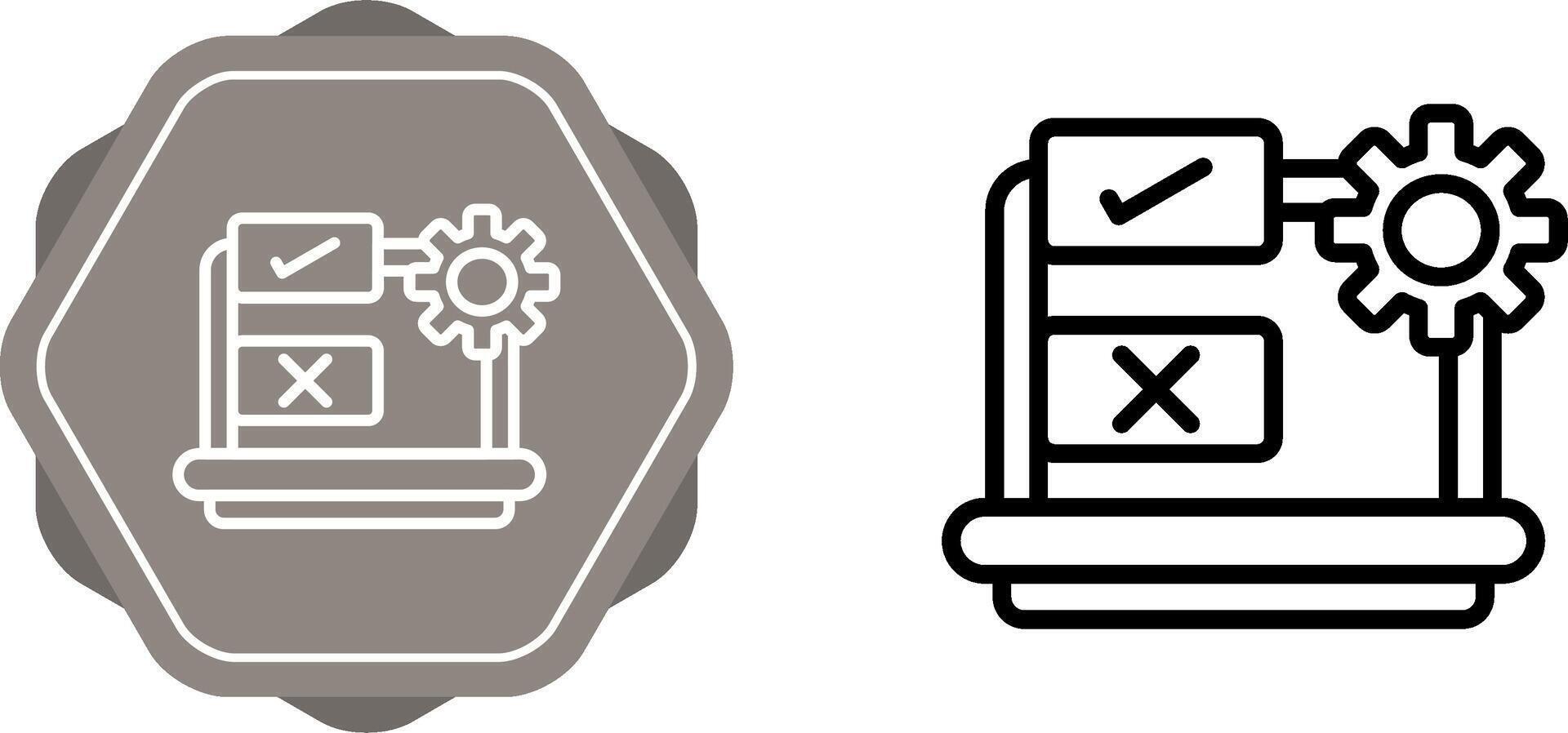 User Testing Vector Icon