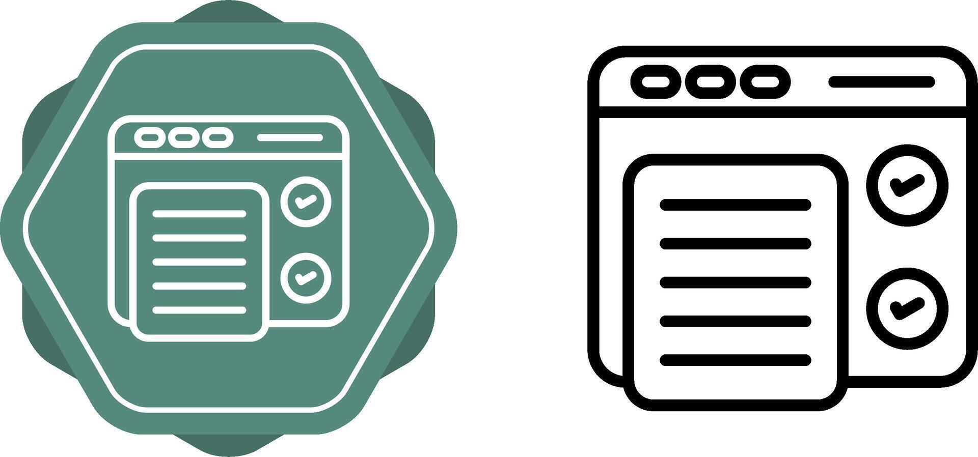 Concept Testing Vector Icon