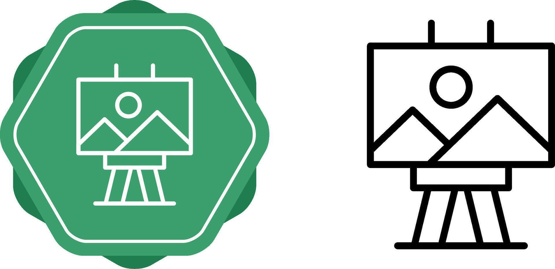 Canvas Vector Icon