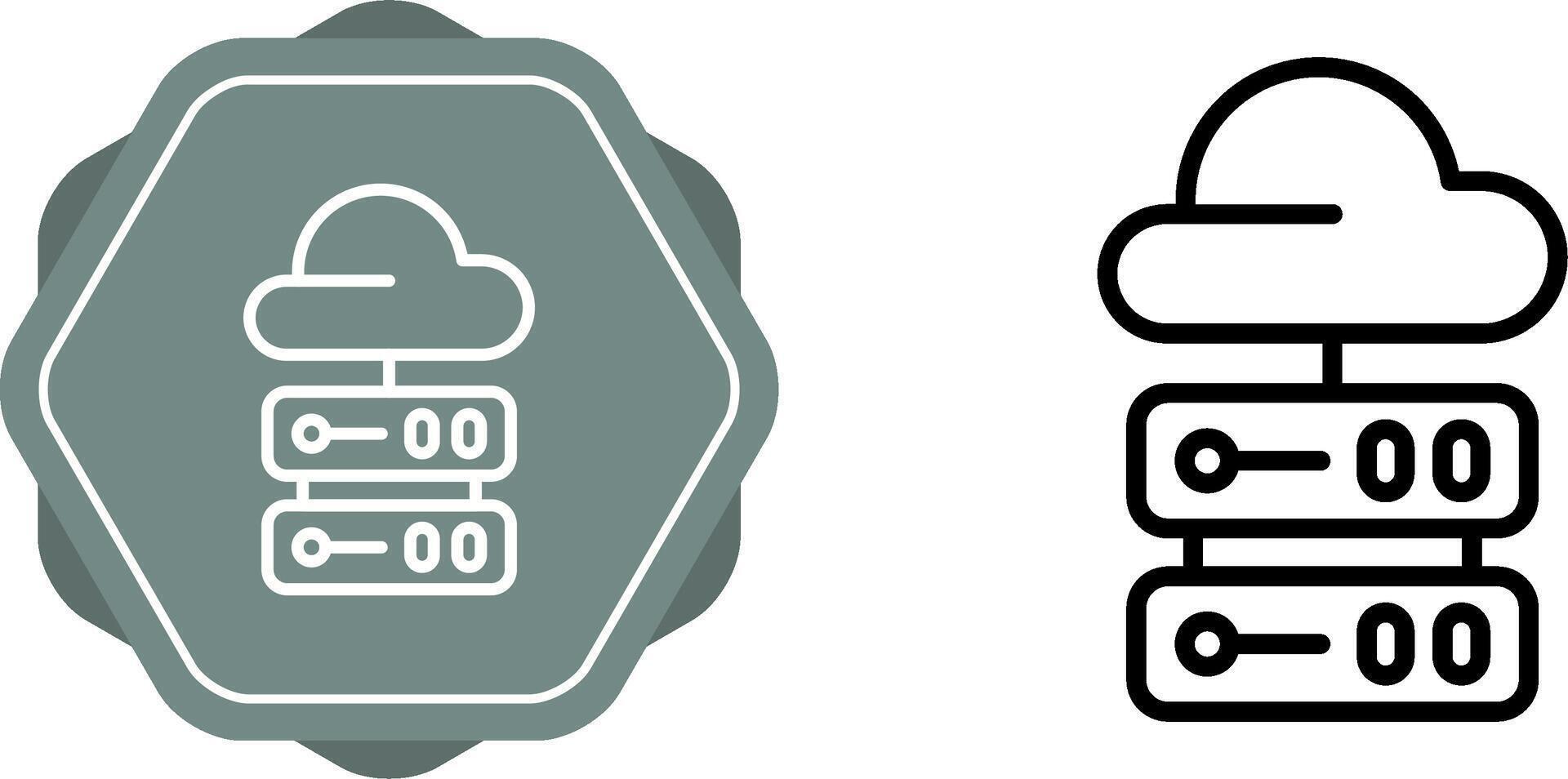 Cloud Computing Vector Icon