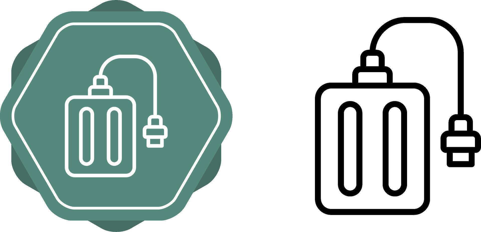 External Hard Drive Vector Icon