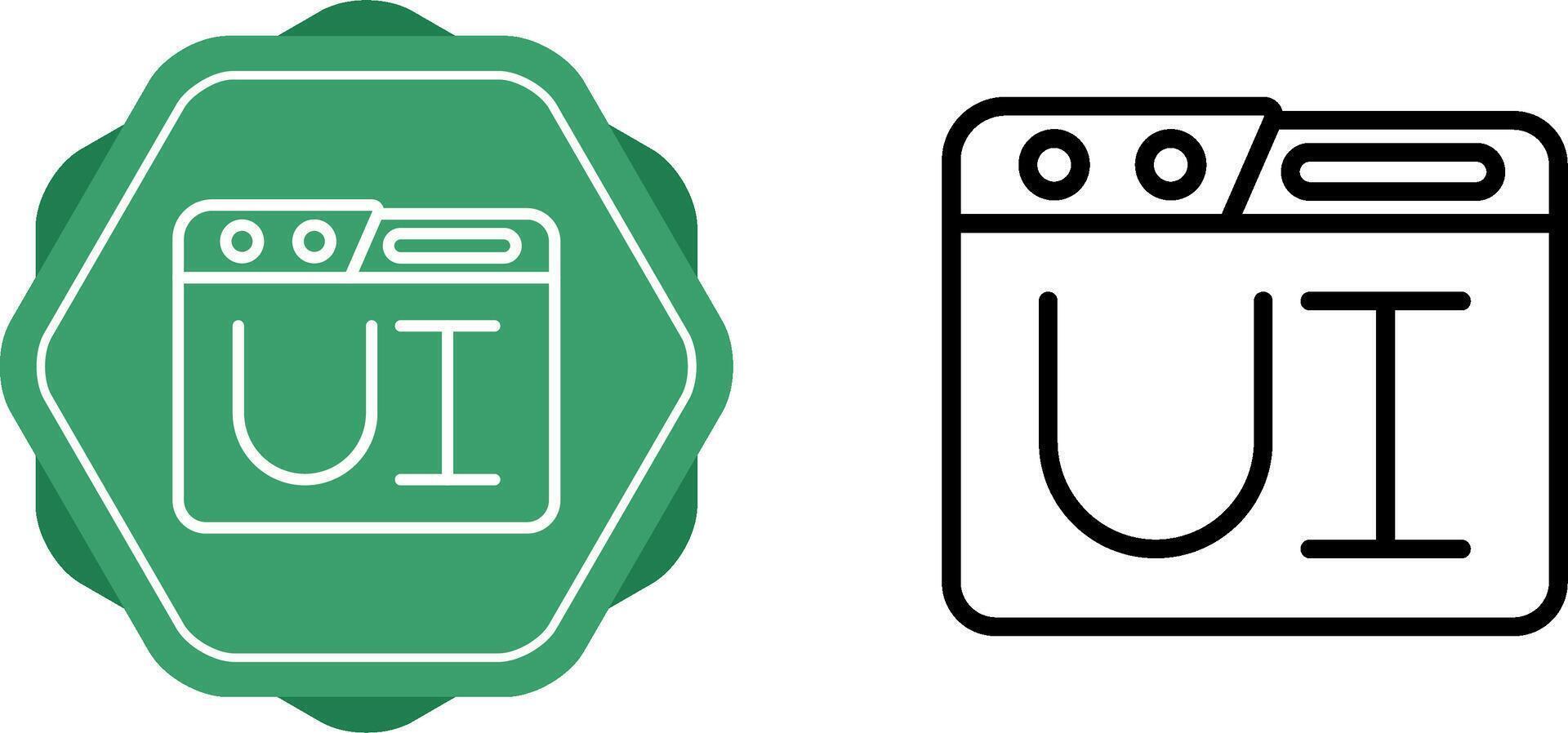 User Interface Vector Icon