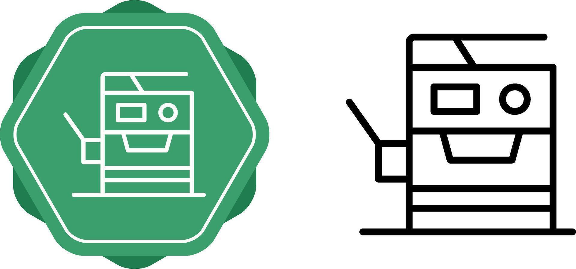 Copy Machine Vector Icon