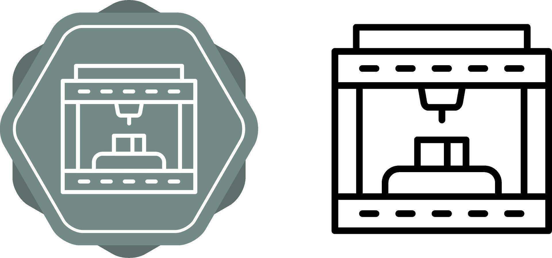 3d Printing Vector Icon