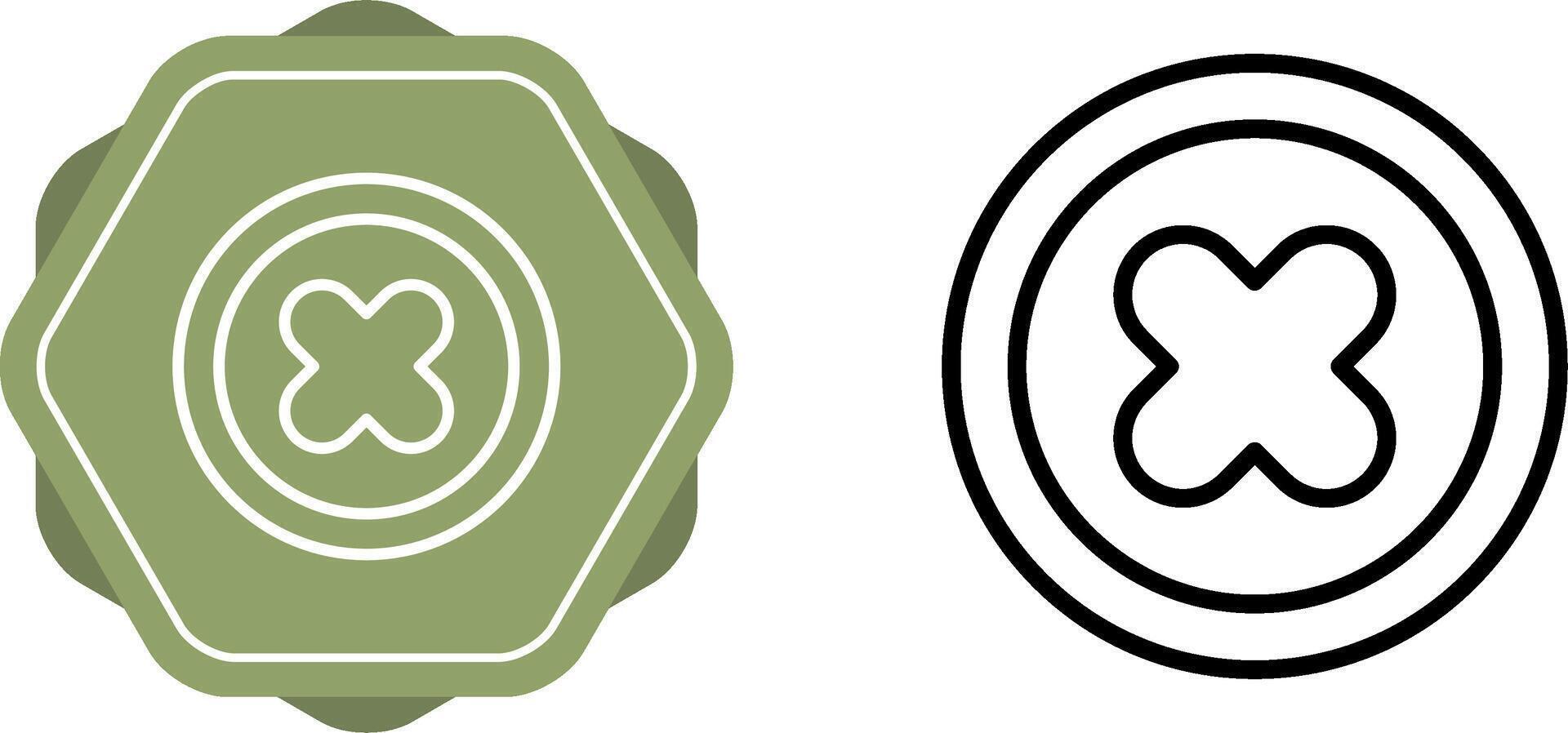 Cross Vector Icon