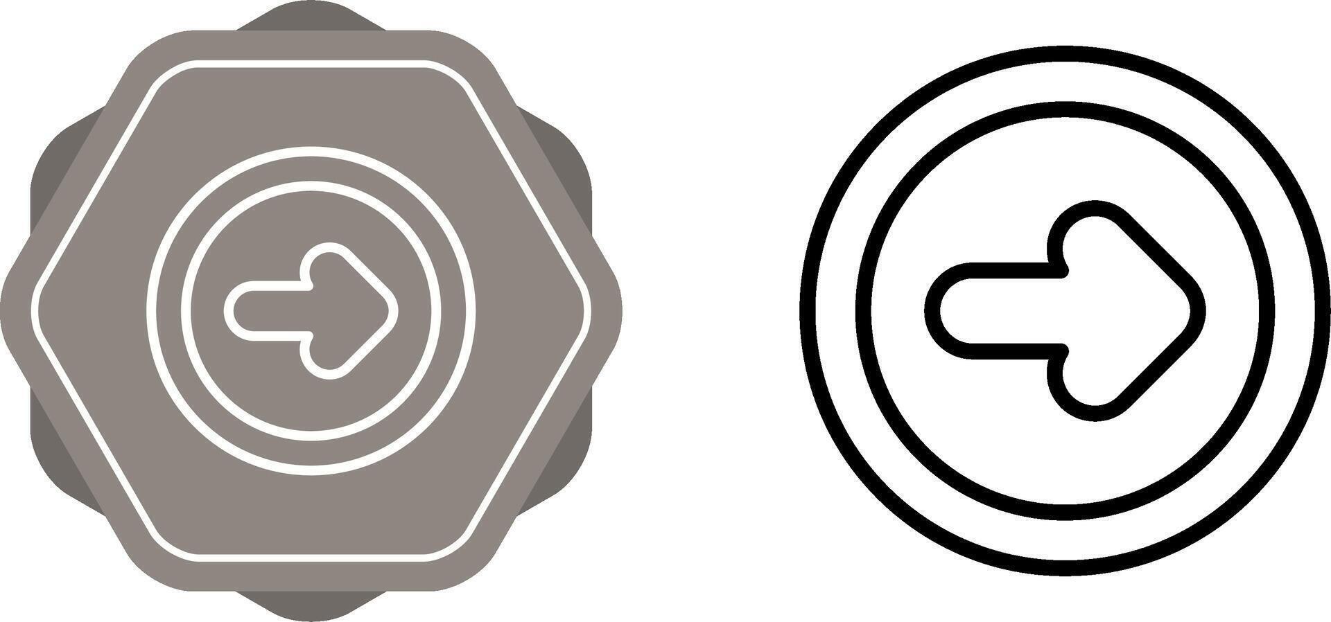 Arrow Right Vector Icon