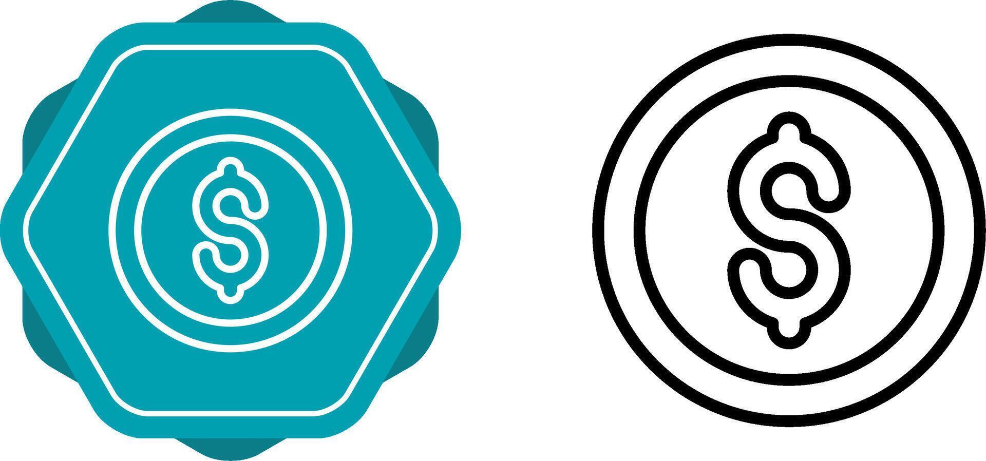Usd Circle Vector Icon