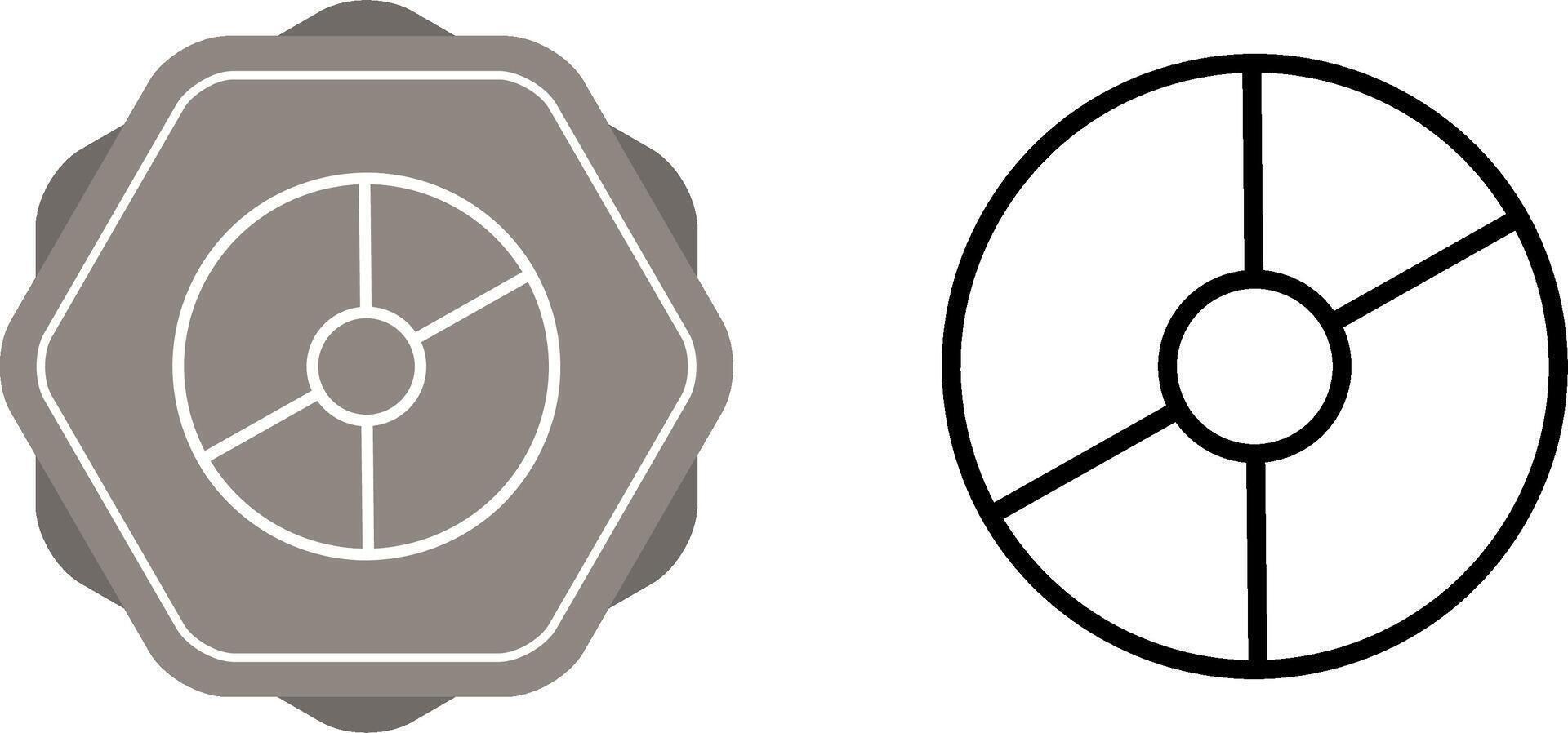 Disk Vector Icon