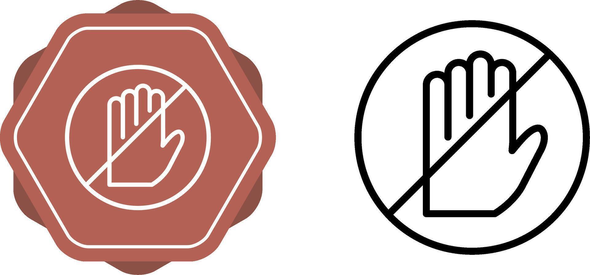 Restriction Vector Icon