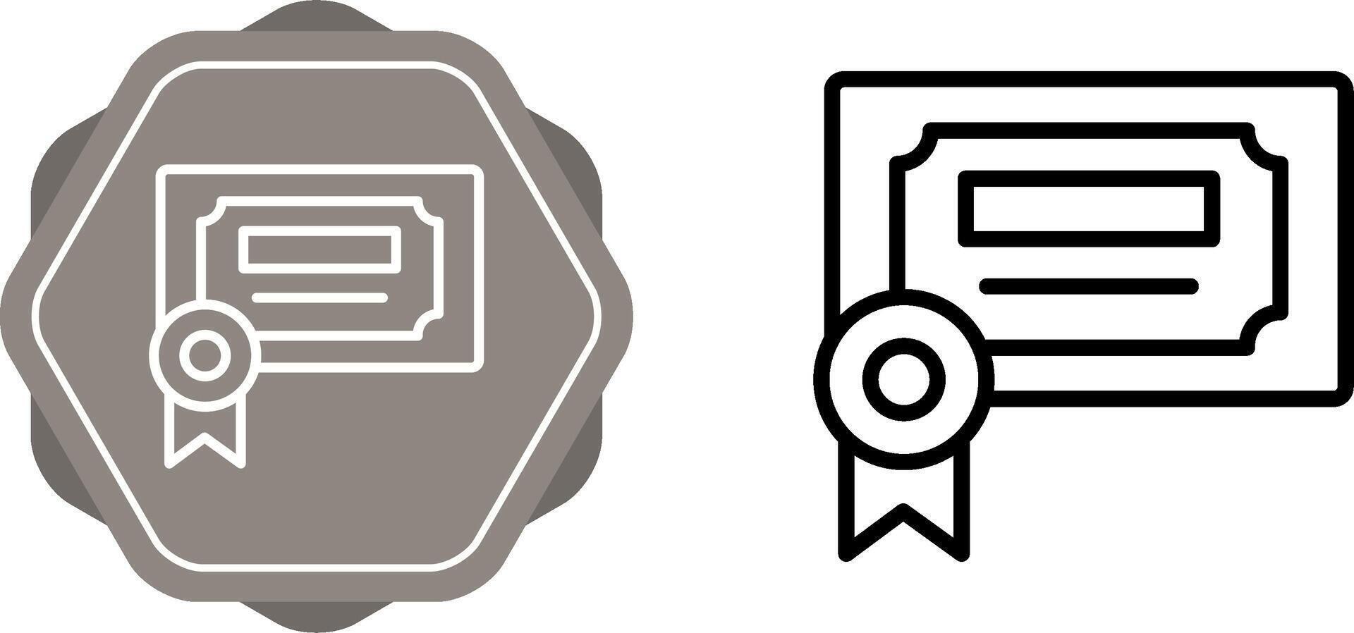 Certification Vector Icon