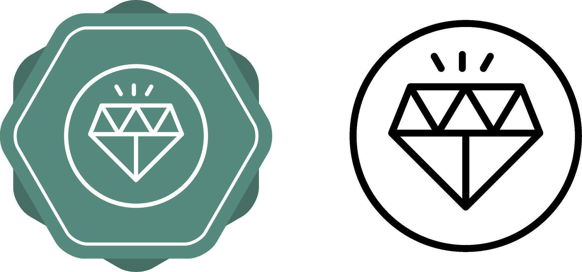 Diamond Vector Icon