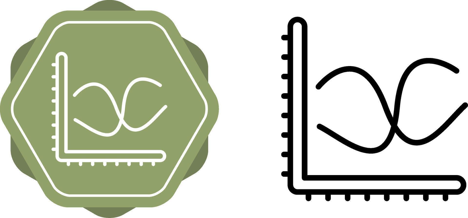 Graph Vector Icon