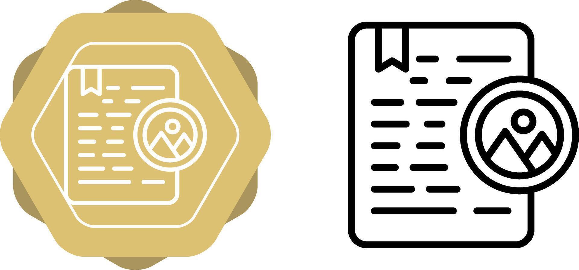 Document Thumbnail Vector Icon