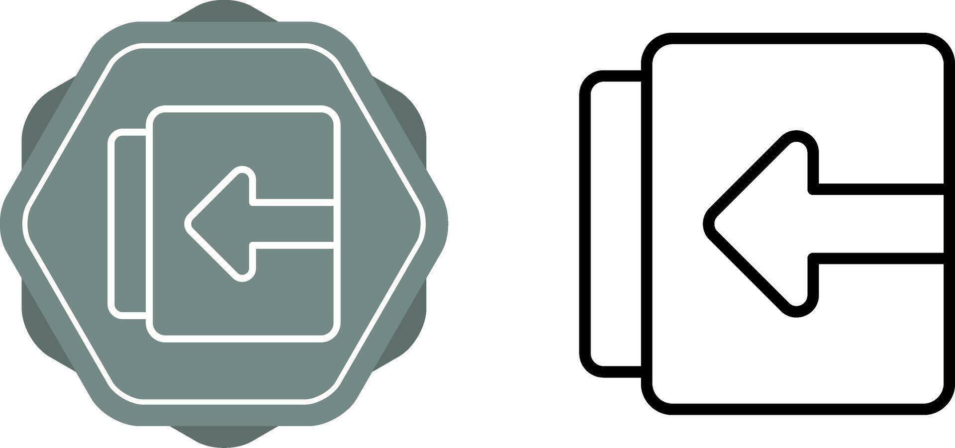 Document Import Vector Icon