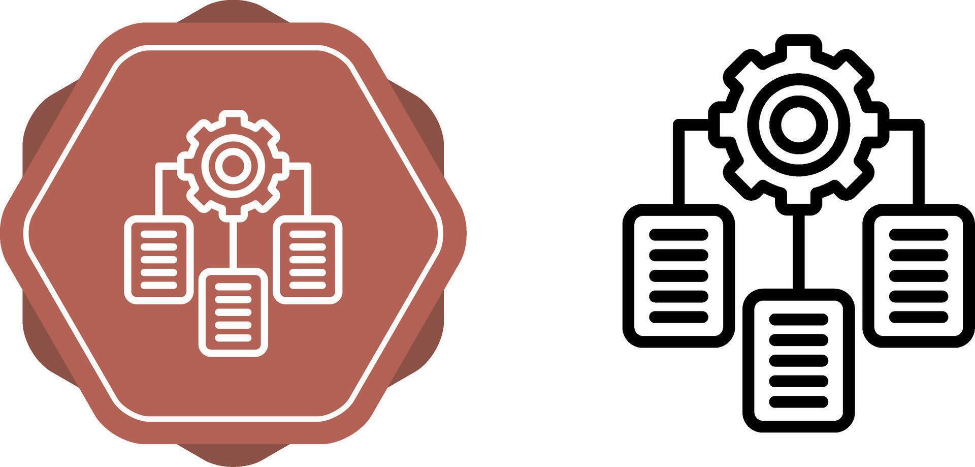 Document Integration Vector Icon