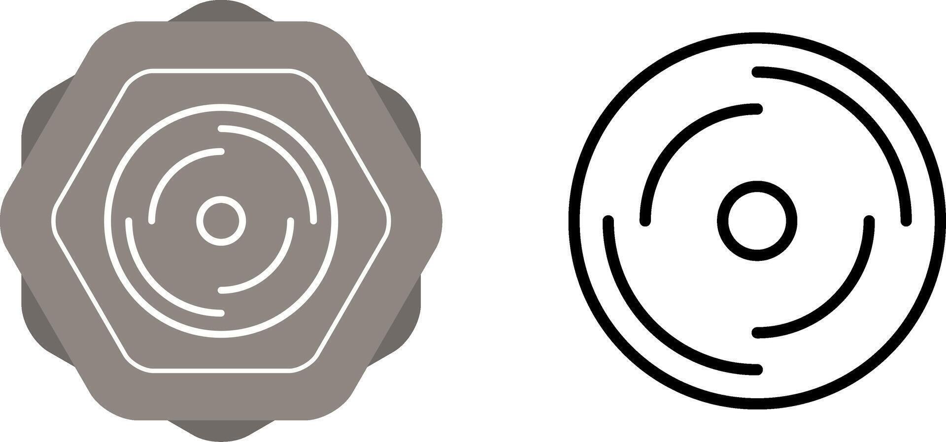 Disk Vector Icon