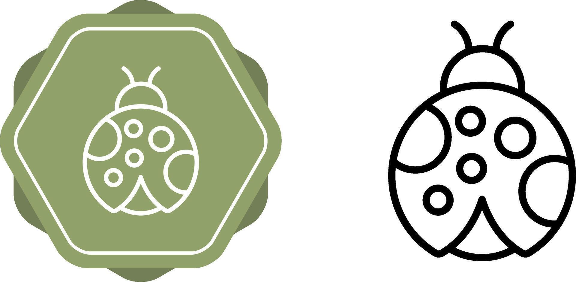 Ladybug Vector Icon