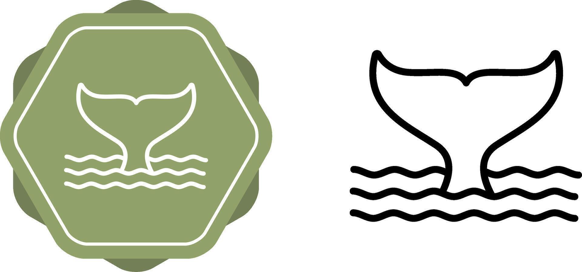 Whale Vector Icon