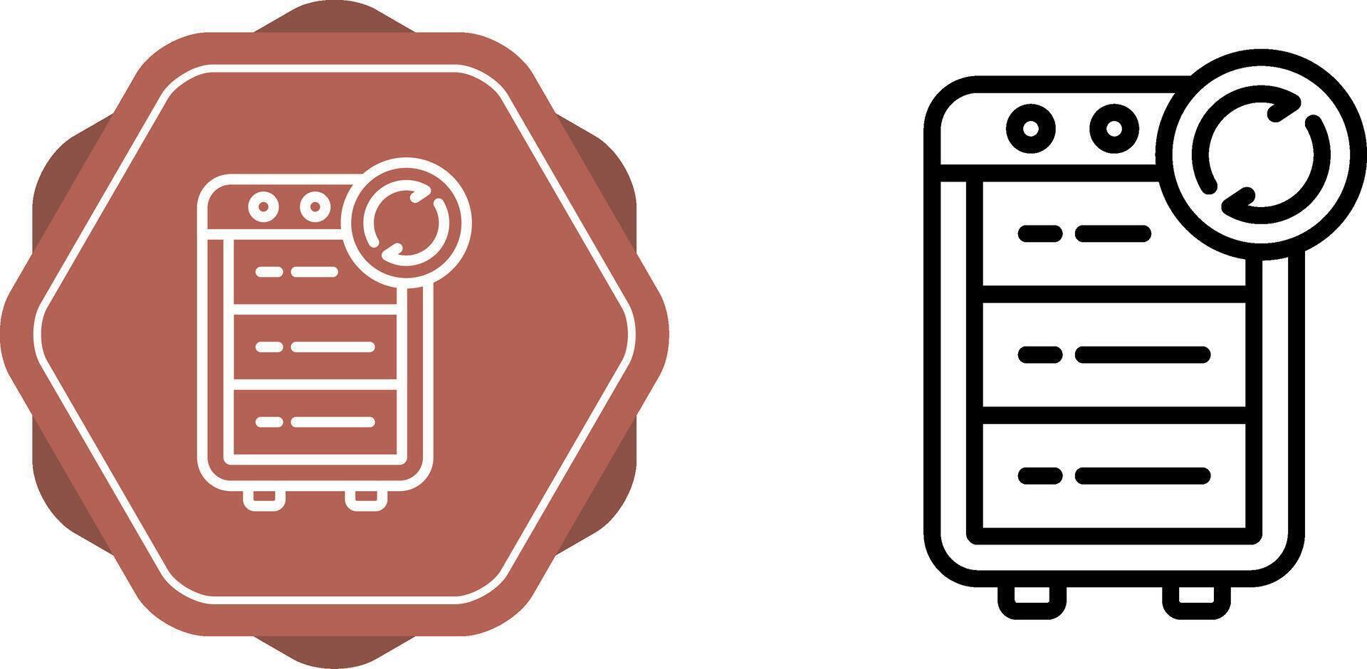 Backup Server Vector Icon