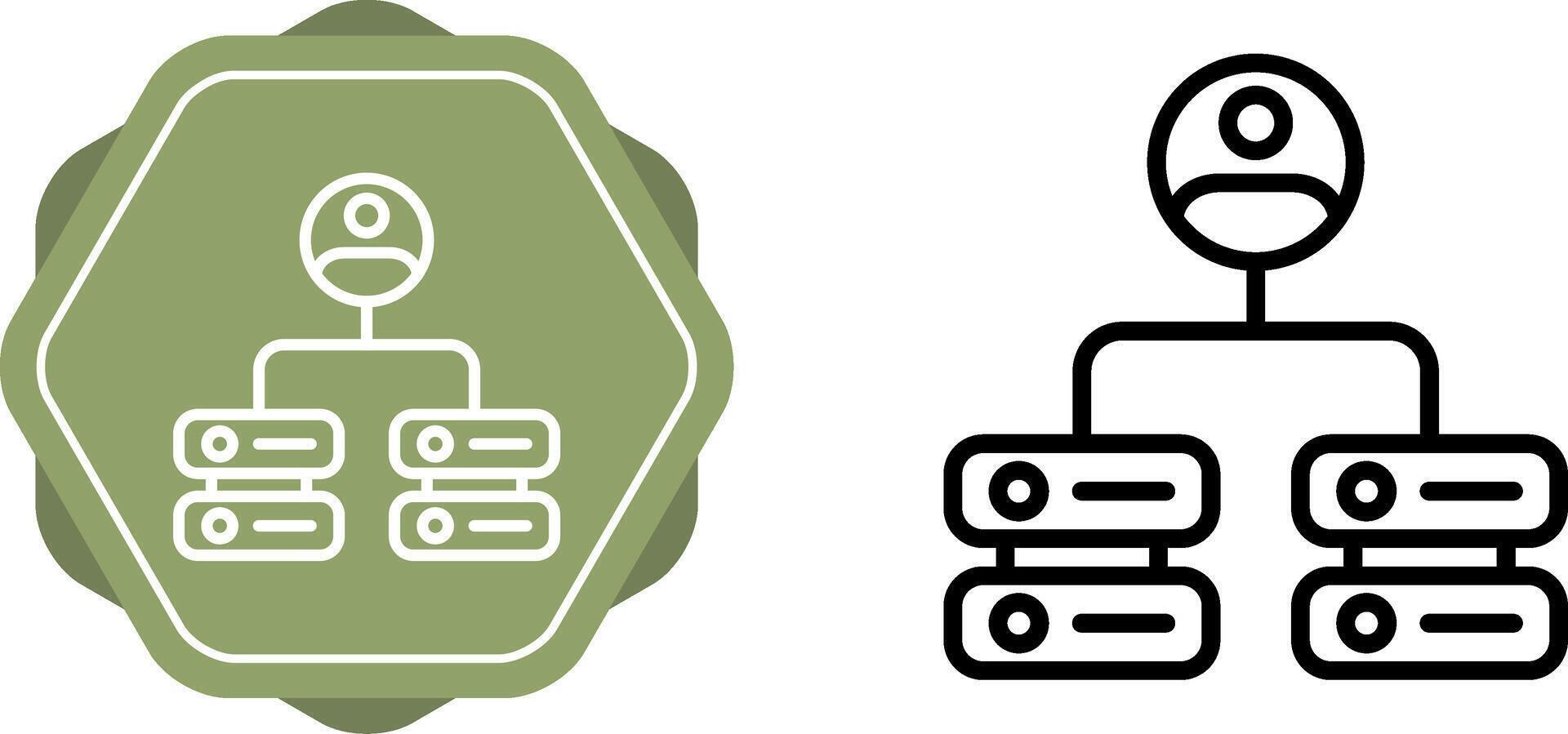 Managed Hosting Vector Icon