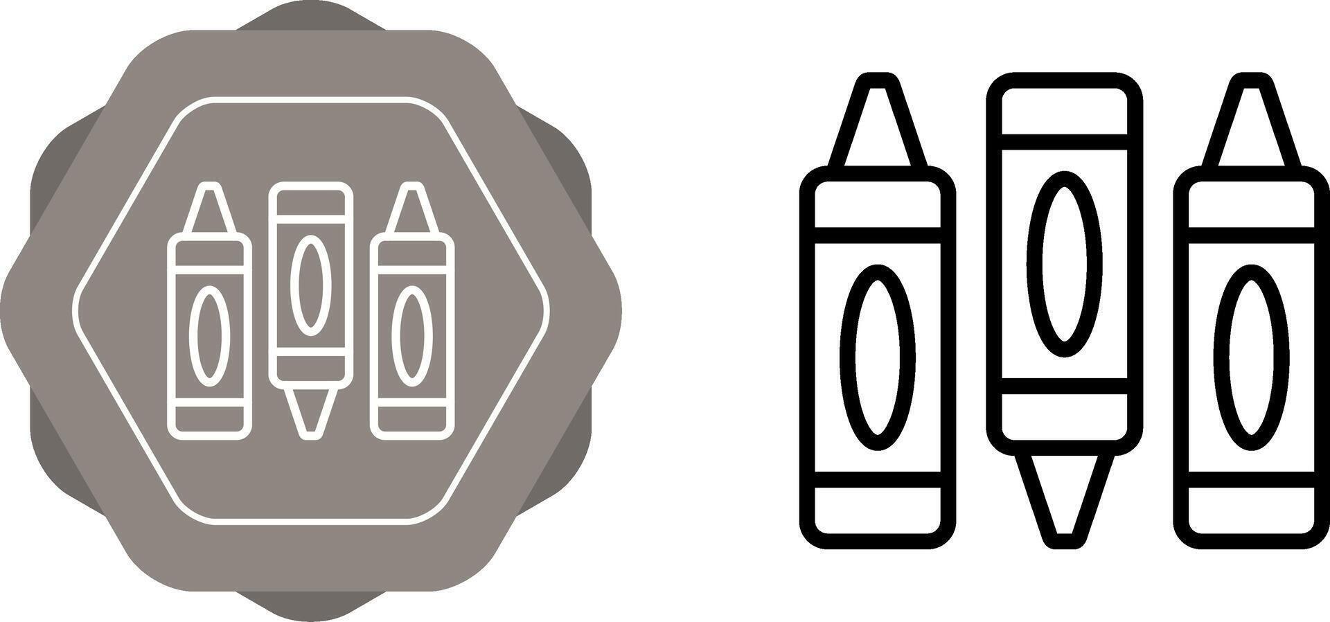 Crayon Vector Icon