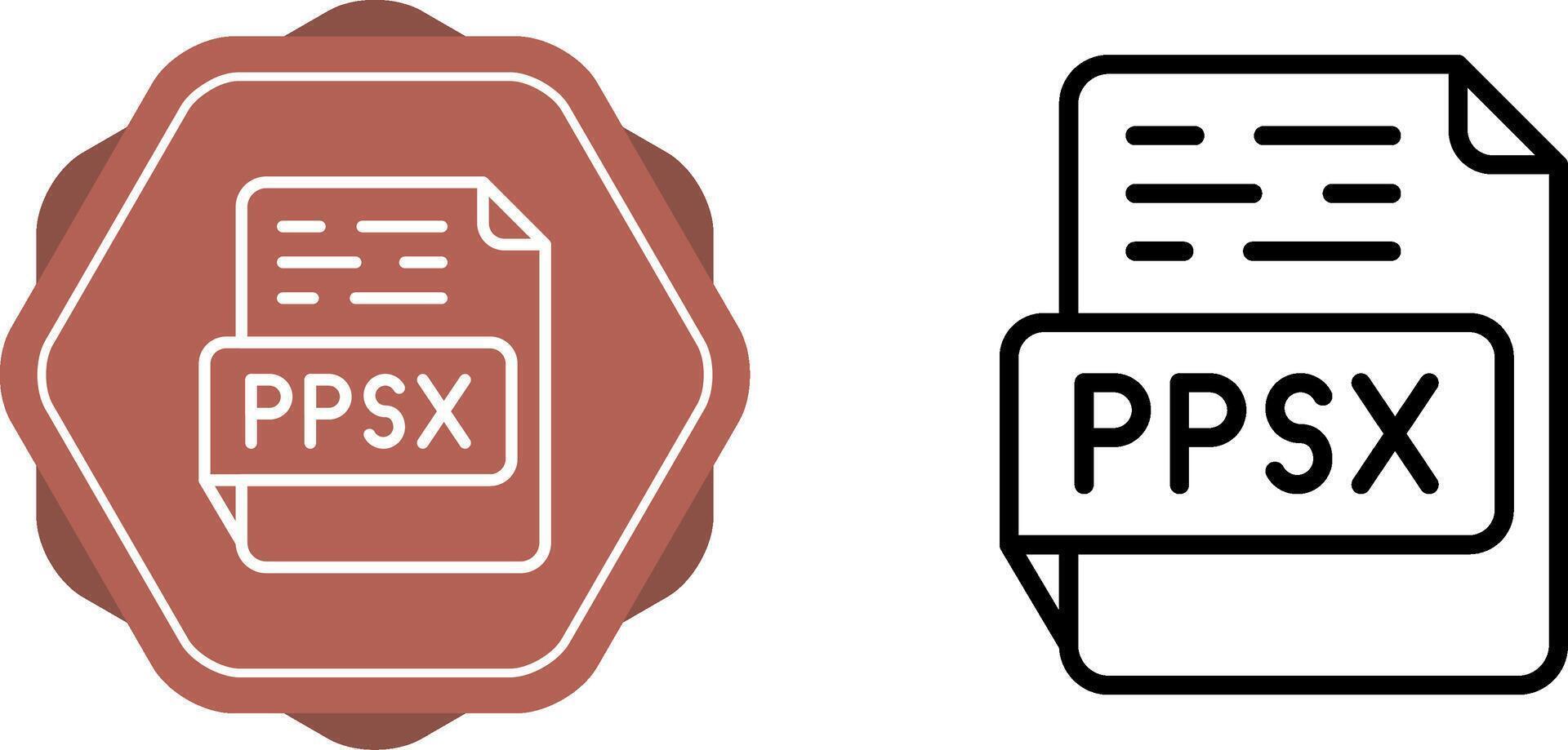 PPSX Vector Icon