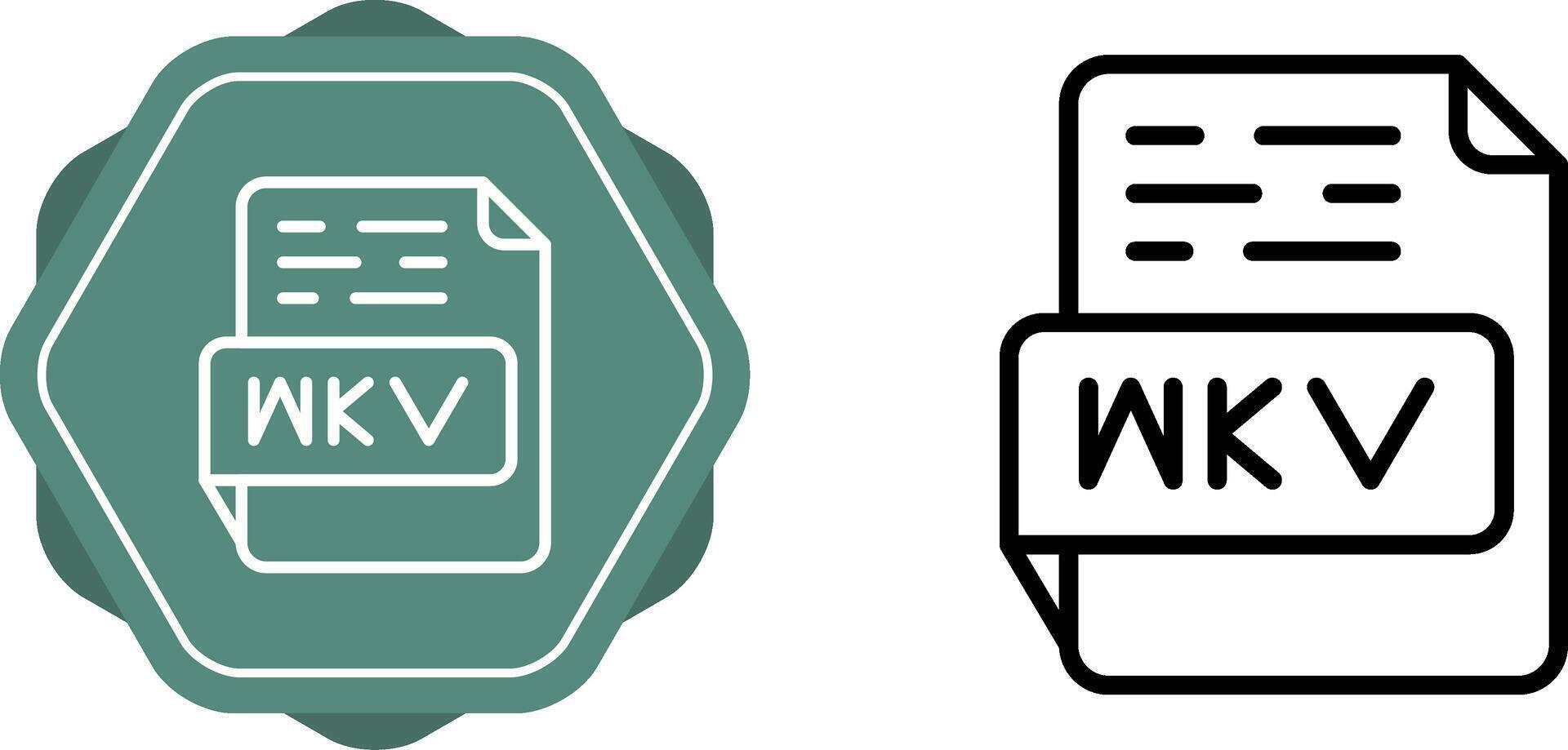 MKV Vector Icon