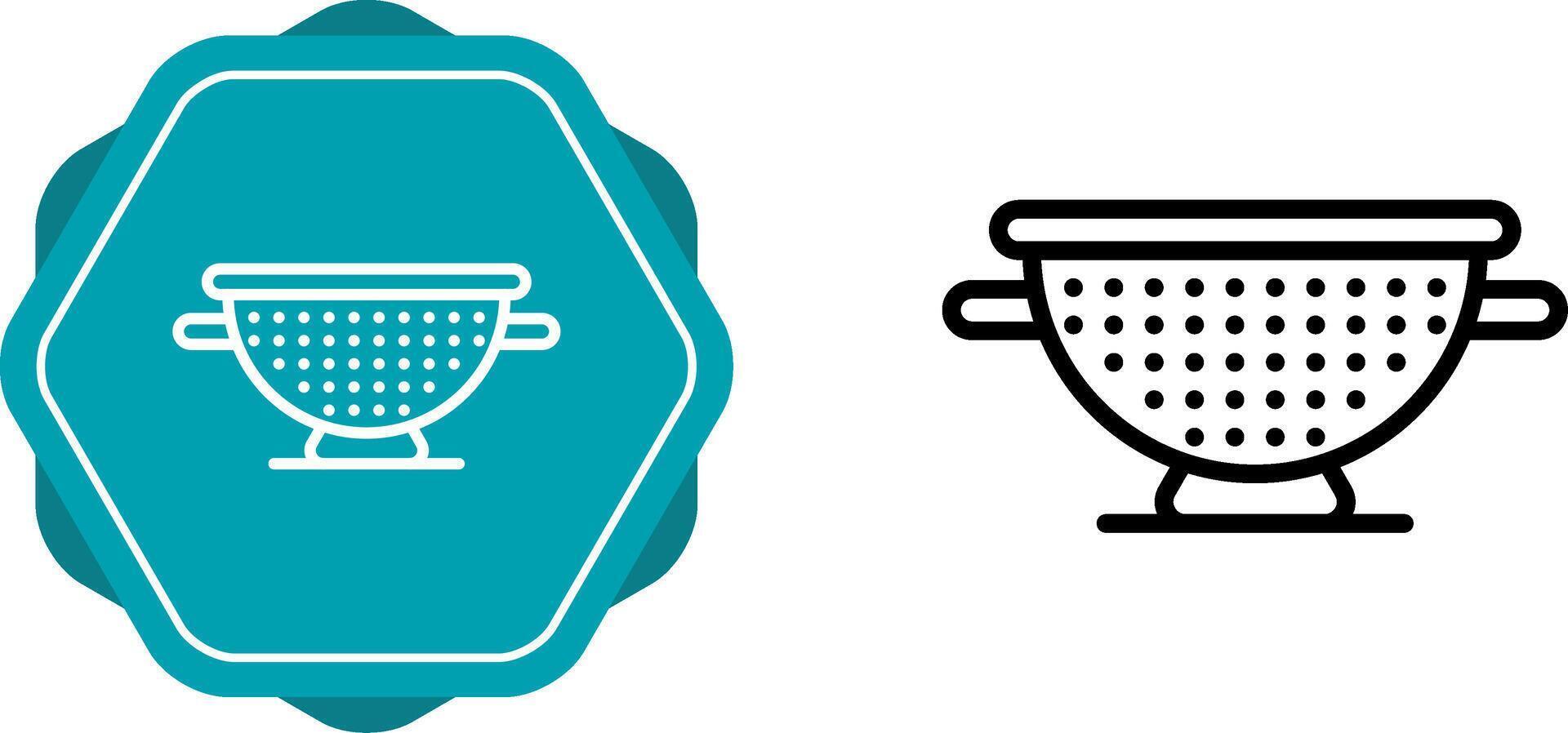 Colander Vector Icon