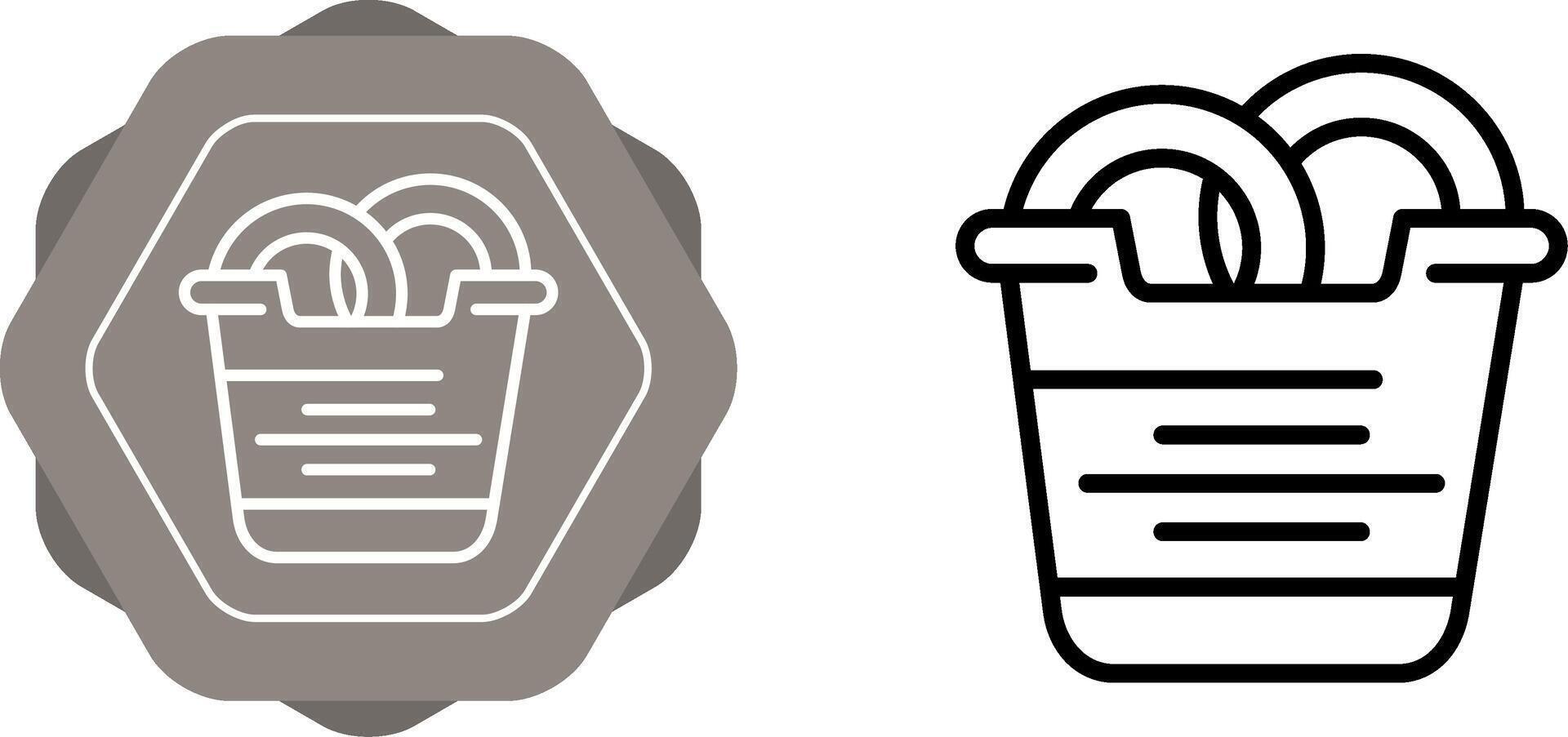 Onion Rings Vector Icon