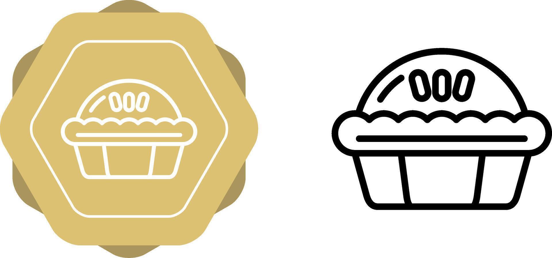 Pie Vector Icon